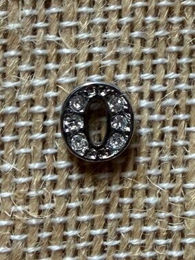 Silver Letter O